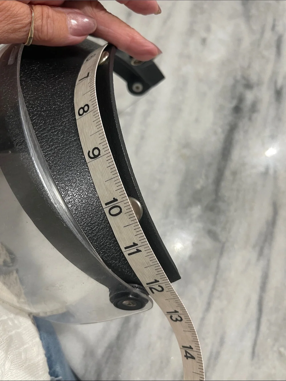 Clear Face Shield Visor with Black Headband - Protective PPE